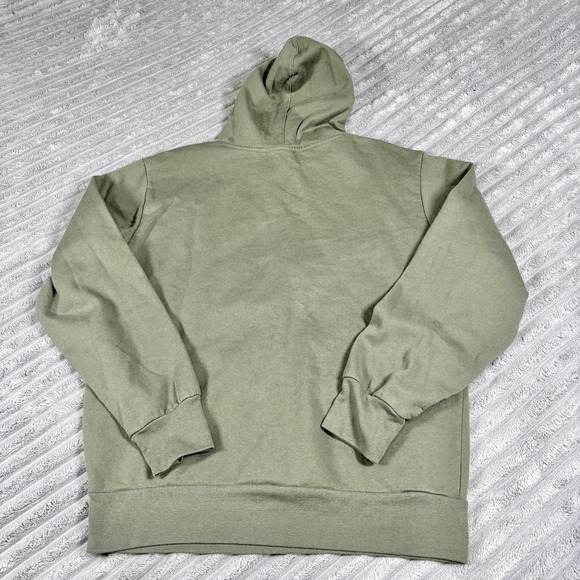 Disney‎ Mickey Mouse Graphic Hoodie Pullover Sweatshirt Olive Green medium - Picture 9 of 9